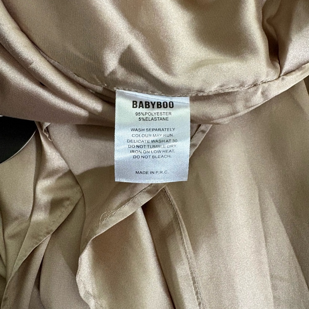 Babyboo Ariel Satin Maxi Dress - Picture 7 of 8